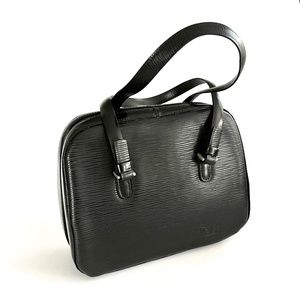 Leather Satchel Bag 100% Leather Black